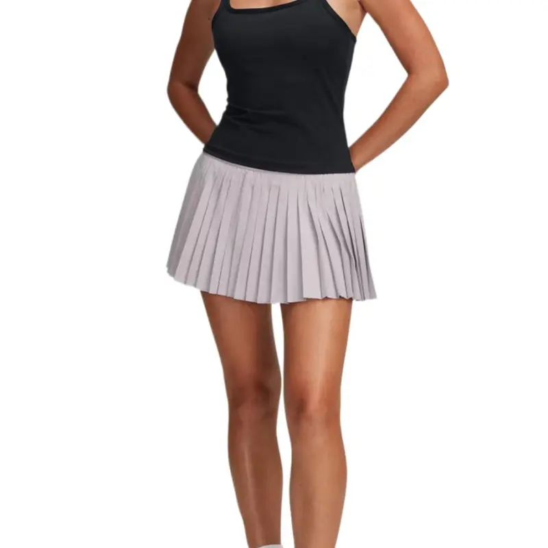 Under Armour SportSkort Casual Short Skirts Women's Daybreak Gray Pink 009-2
