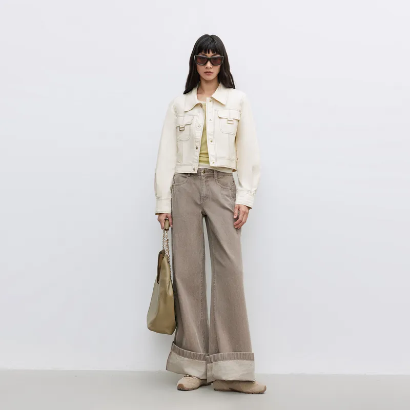 ONLY Trench Coat Women's Ancient White-3