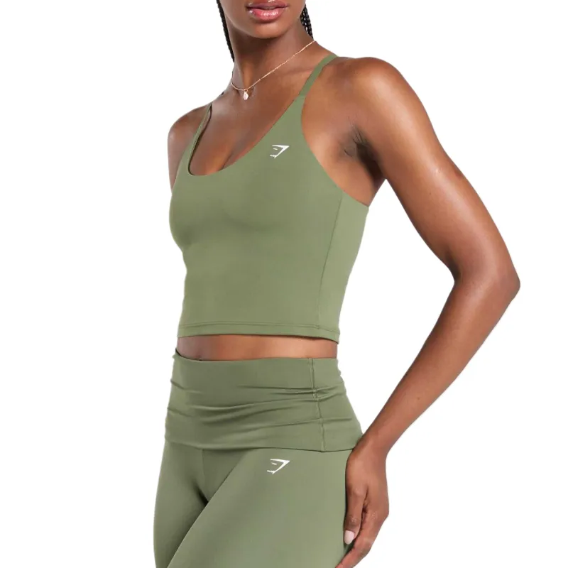 GYMSHARK Training Cami Tank With Shelf Camisole Women's-6