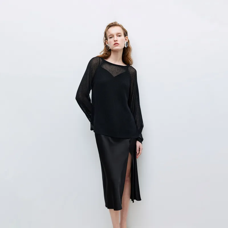 ONLY Two Piece Skirt Sets Women's Black-2
