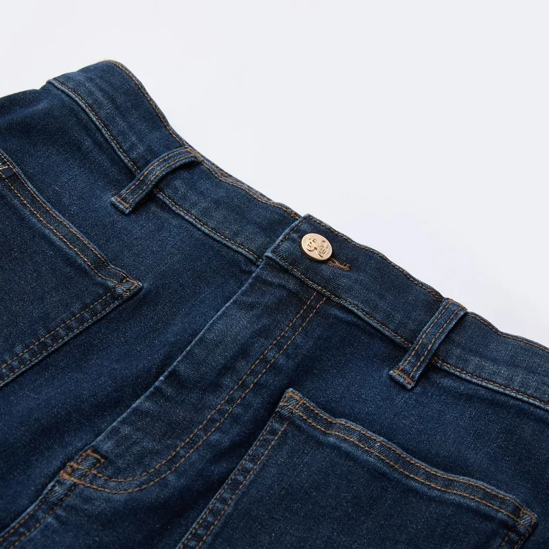 E.land Jeans Women's Dark Denim 57D/Indigo-2