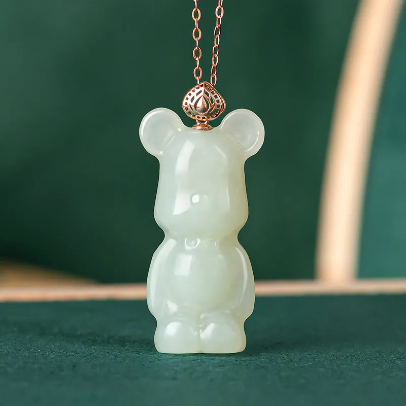 Royal Heaven's Choice Necklaces Green Jade Unisex-4