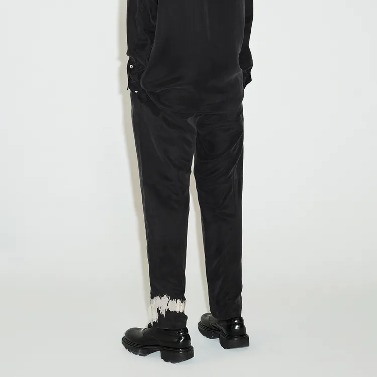 CROQUIS Casual Pants Unisex 001 Jet Black-3