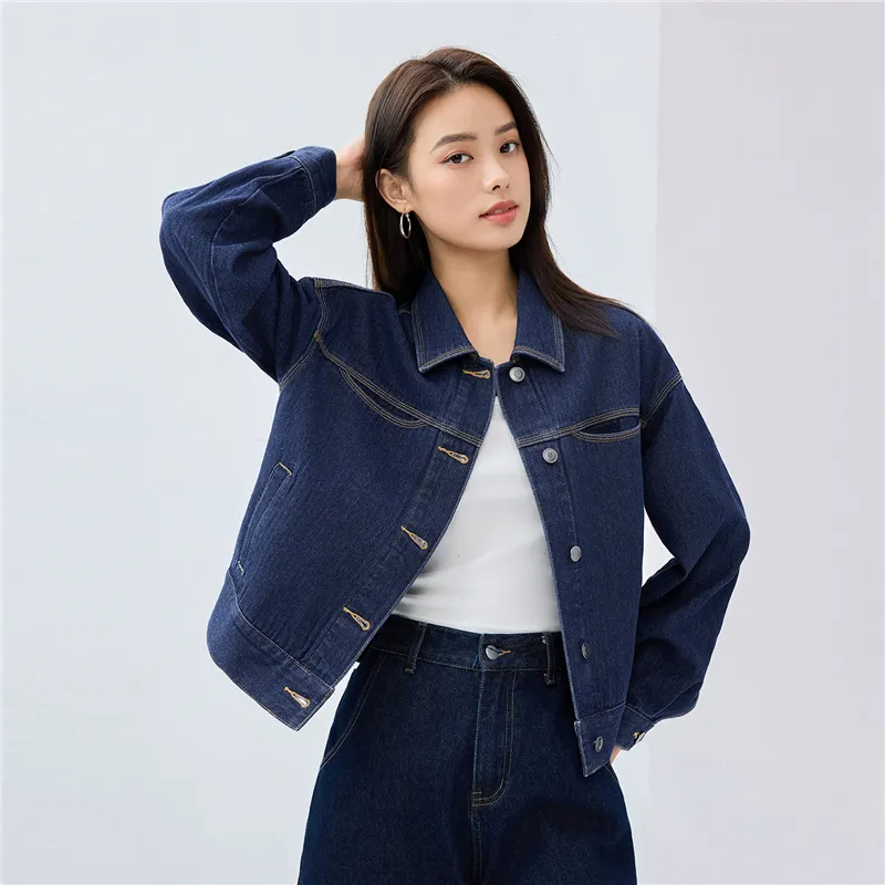 UNIQLO Denim Jackets Women's-11