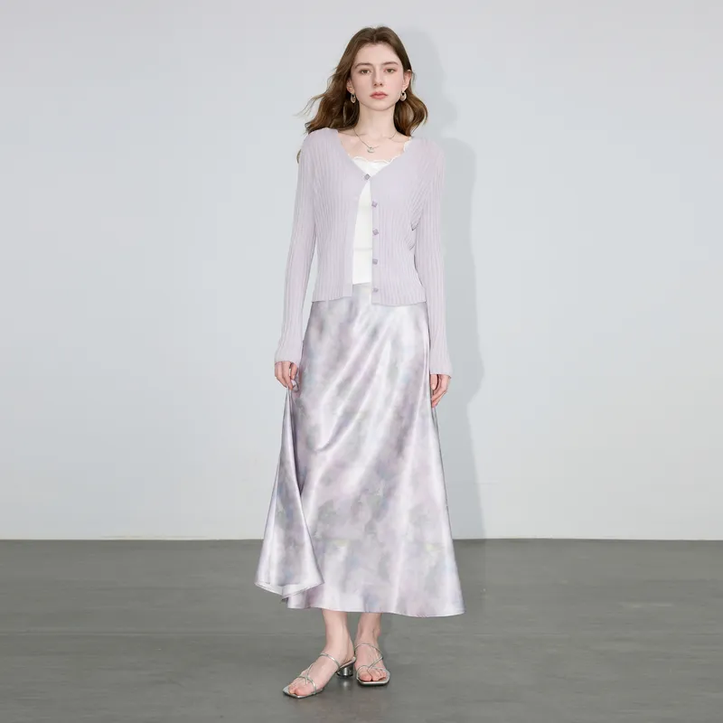 3COLOUR Casual Long Skirt Women's-4