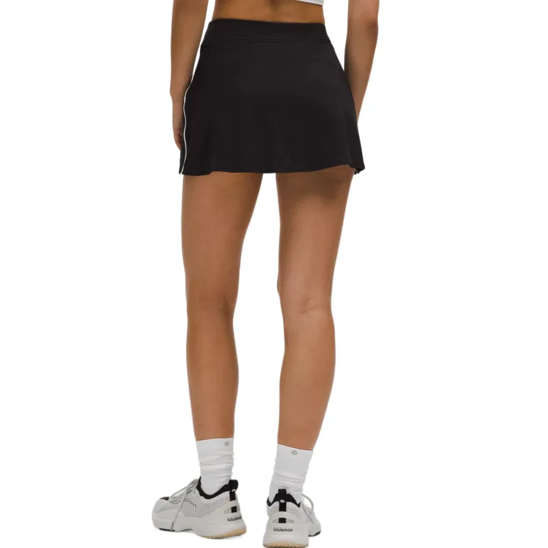 Lululemon High Rise Casual Short Skirts 2.5' Women's Black White-1