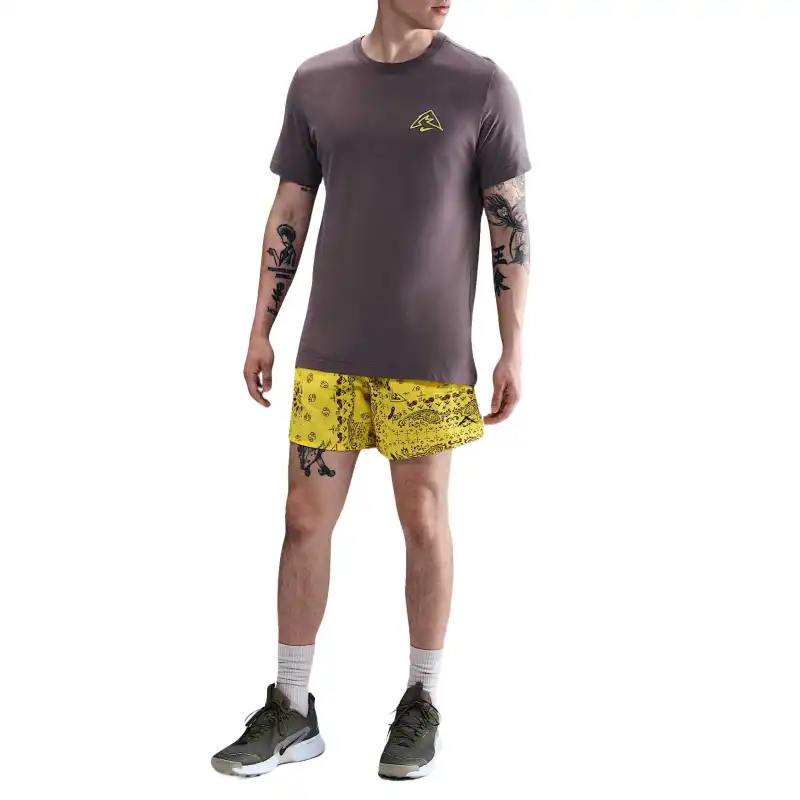 Nike Dri Fit Sports Shorts Men's Yellow-3