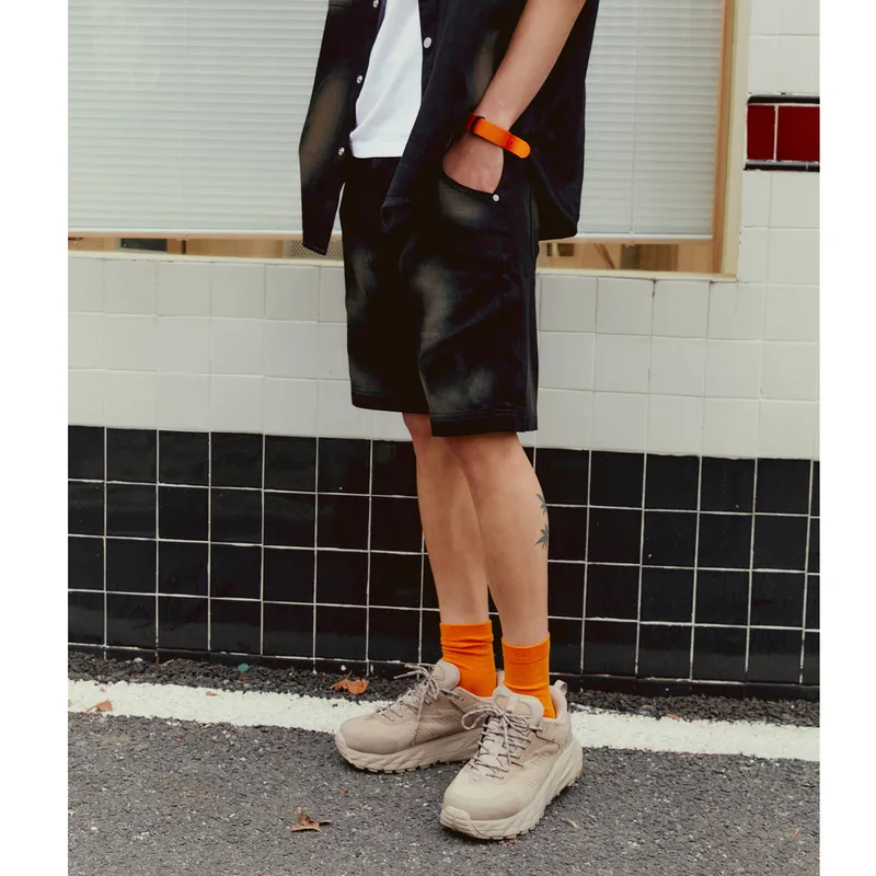 GXG Blockbuster Series Denim Shorts Men Black-3