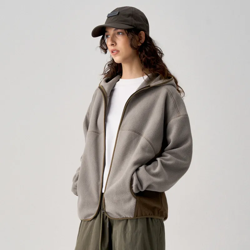 714STREET Sweatshirt Unisex Taupe & Coffee-3