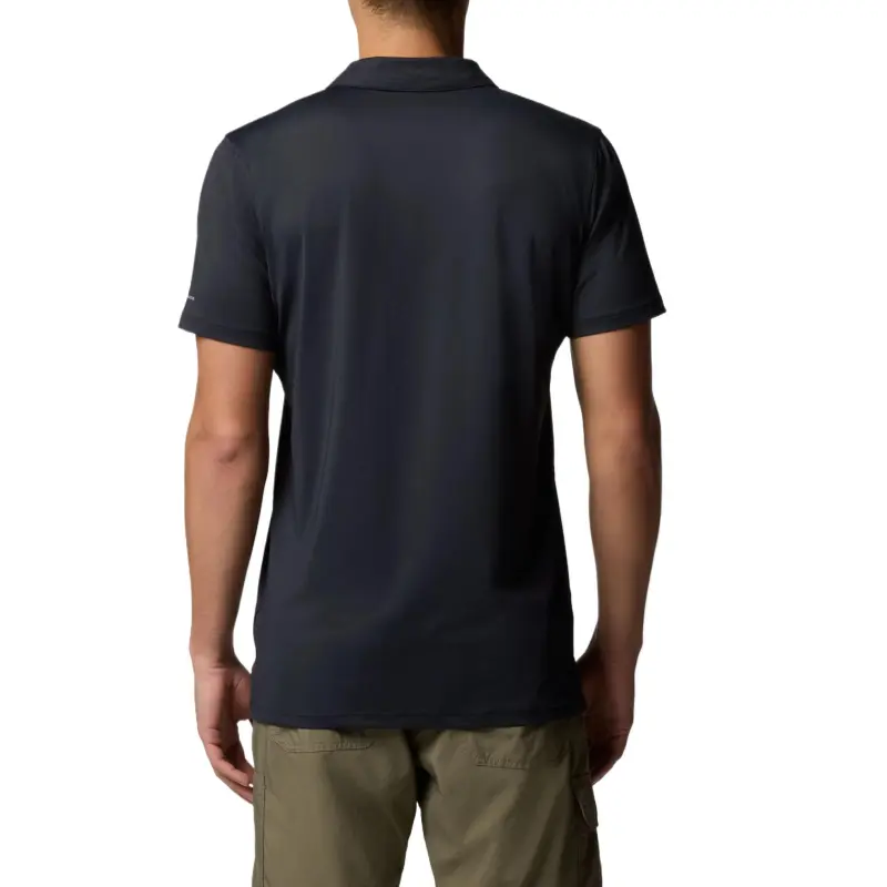 Columbia Tech Trail Polo Shirt Men's Black-1