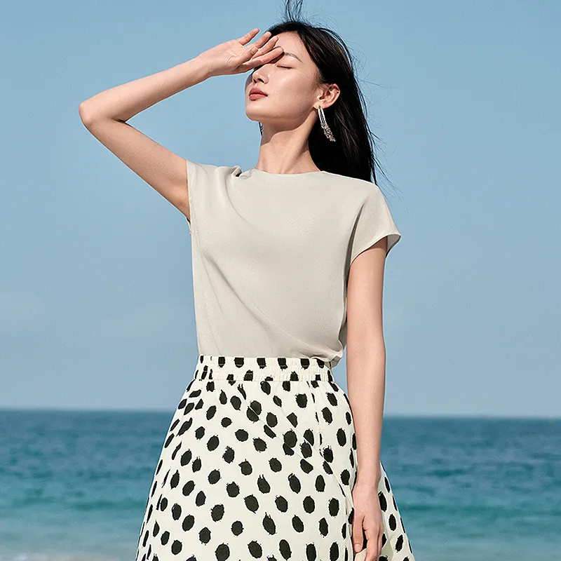 JZ. ANNAKRO Chiffon Shirt Women's-2