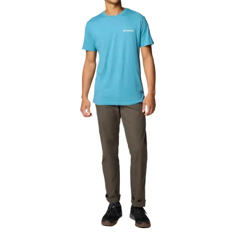 Columbia Bound Graphic T-Shirt Men's Canyon Blue-2