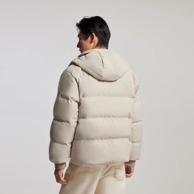 JACK JONES· Down Jacket Coat Men's Feather Gray-5