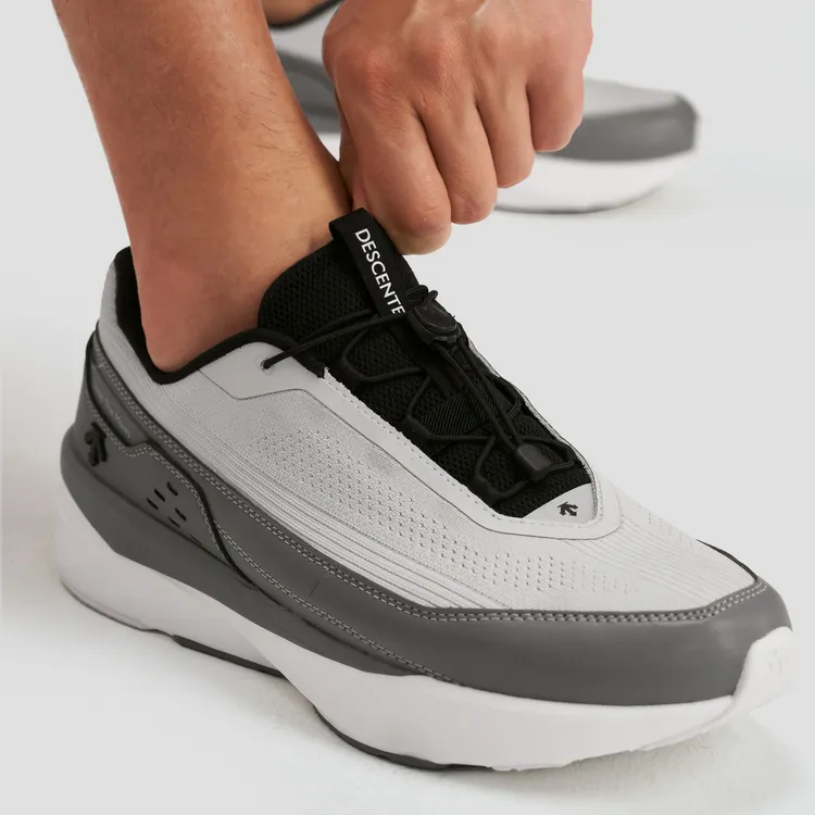 DESCENTE RUNNING Collection Low Top Running Shoes Men's Gray-7