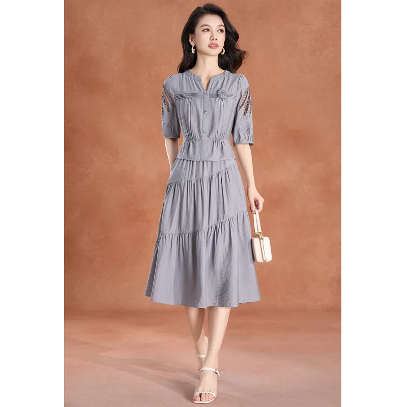 Mylan Short Sleeved Dress Women's-5