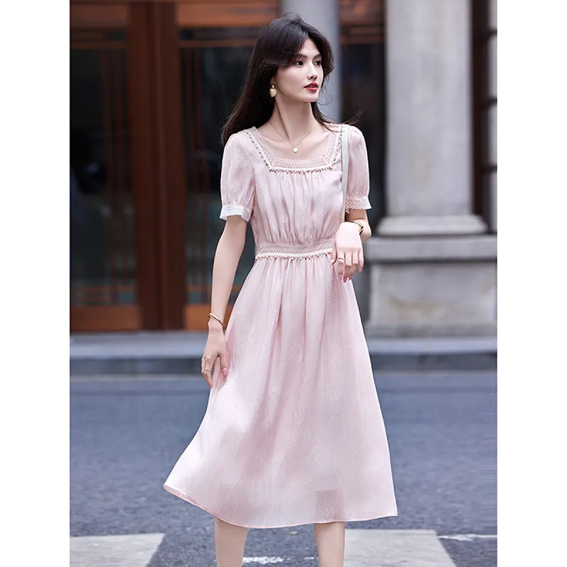 A Paradise For Awakening Short Sleeved Dress Women's-2