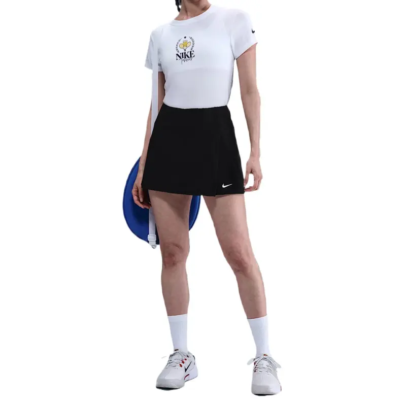 Nike Victory SS25 Tennis Bottom Women's Black/White-2