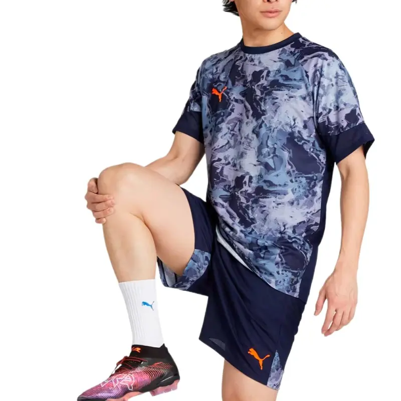 PUMA IndividualPUMAFTBL PRO Soccer Jersey Men's Marine Blue 06-4