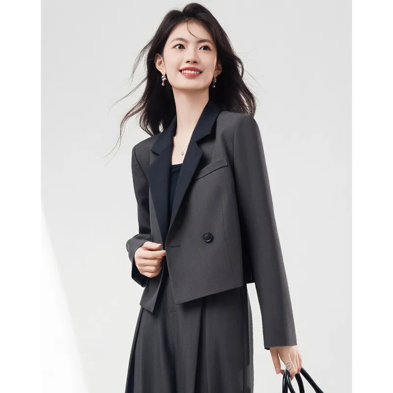 XINFEIYU Jacket Women's Dark Gray-1