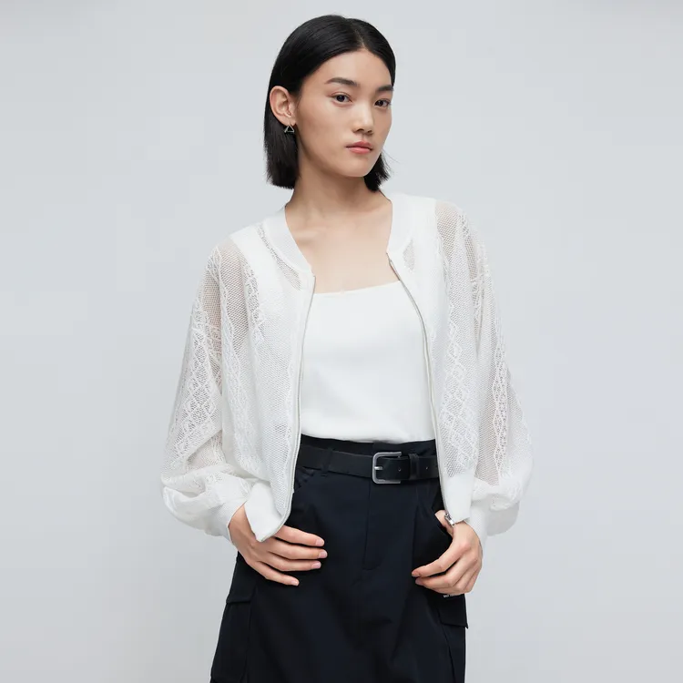 SHUIYUNJIAN Knitwear Women's Raw White-3