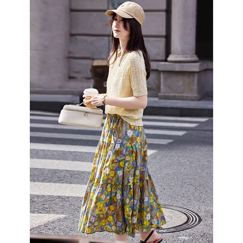 A Paradise For Awakening Skirt Set Women's-5