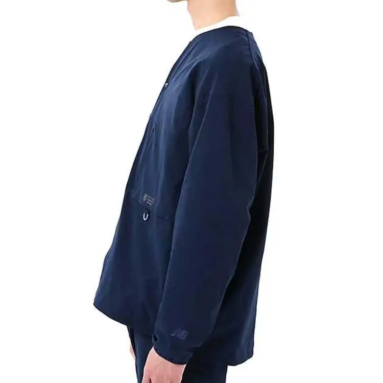 New Balance Soft Shell Cardigan Jackets & Coats Men's Marine Blue-1