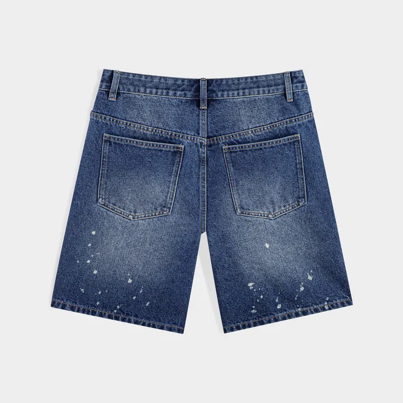 GXG Denim Shorts Men Blue-3