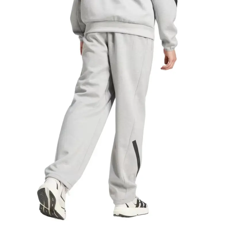 Adidas Casual Pants Men's Medium Gray Heather Flower-2