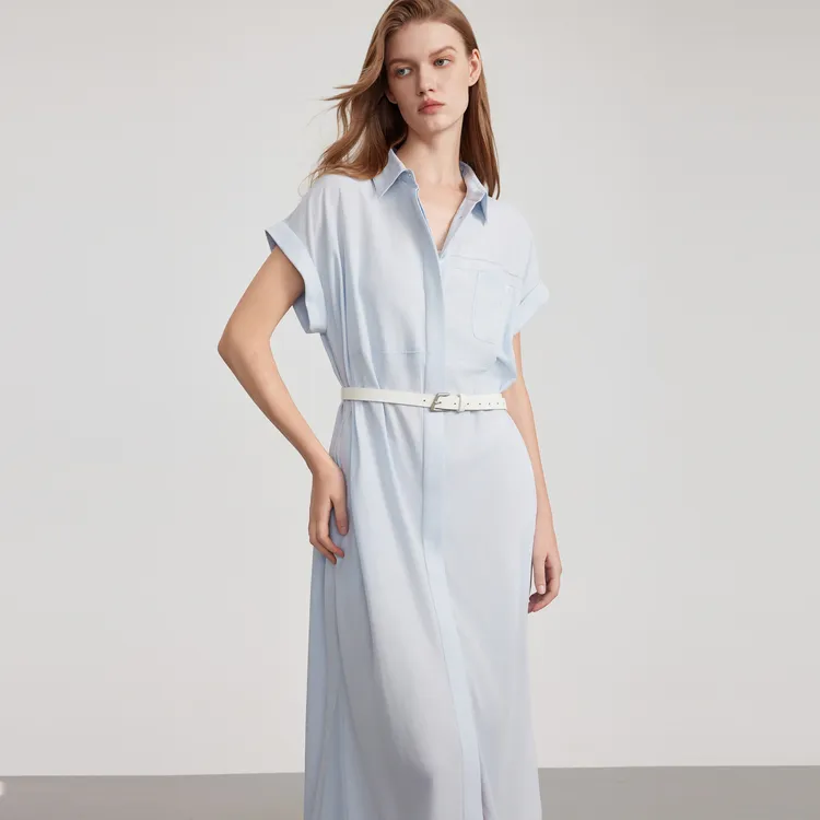 ELLE Short Sleeved Dress Women's-3