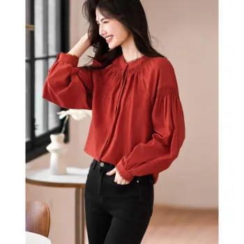 Like The Age Of Water Fall Sweatshirt Regular Women's Red