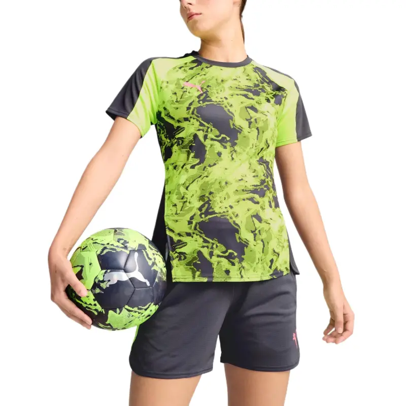 PUMA IndividualBLAZE Soccer Jersey Women's Galaxy Gray-2