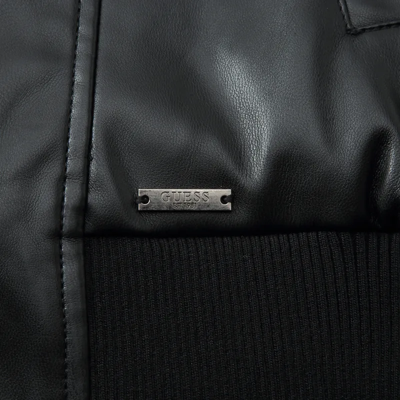 GUESS Jackets Coats Men's Black-5