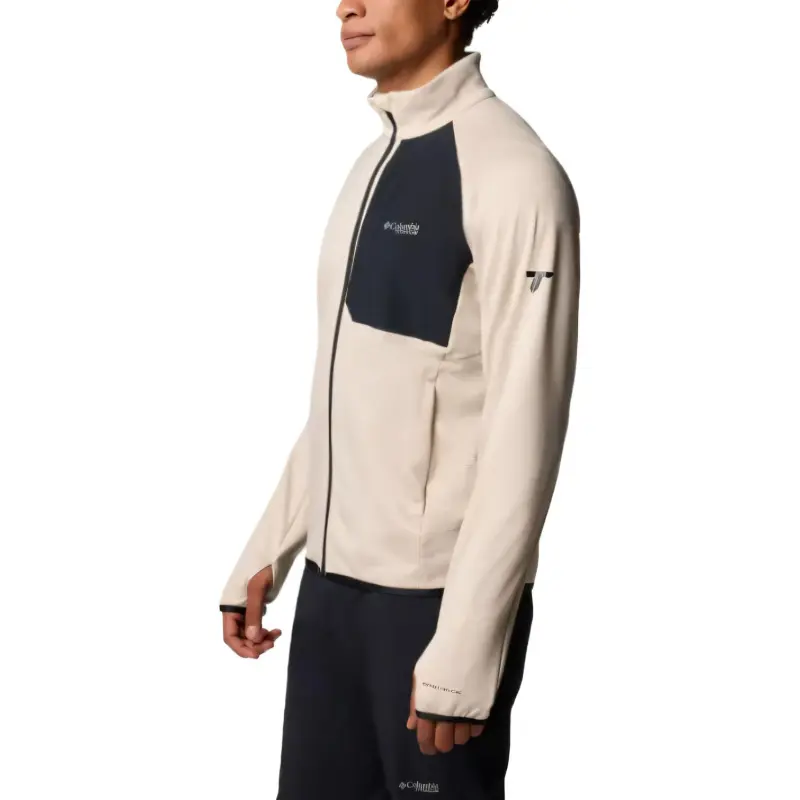 Columbia Triple Canyon Grid Fleece Jacket Men's Dark Stone-2