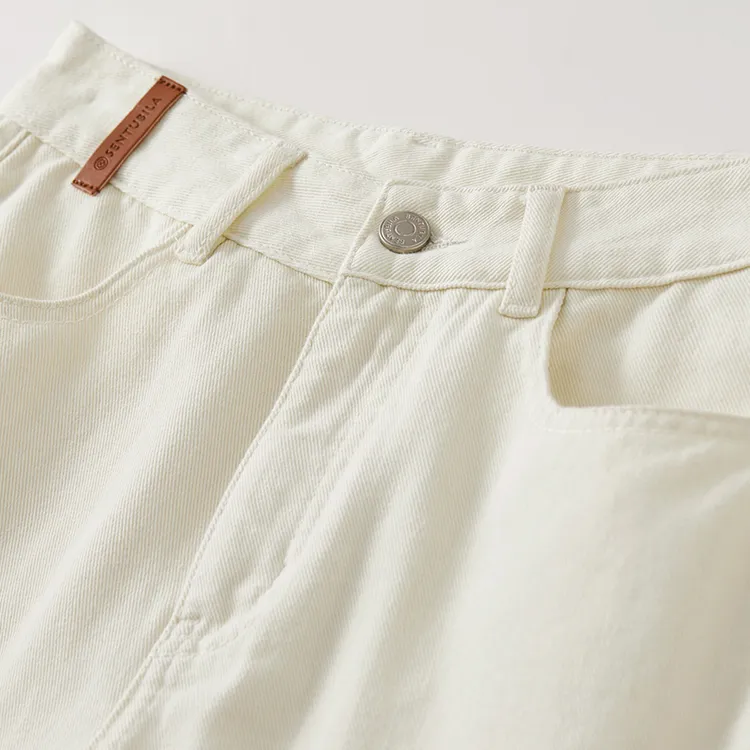 SENTUBILA Jeans Women's Cloud Frost Color-6