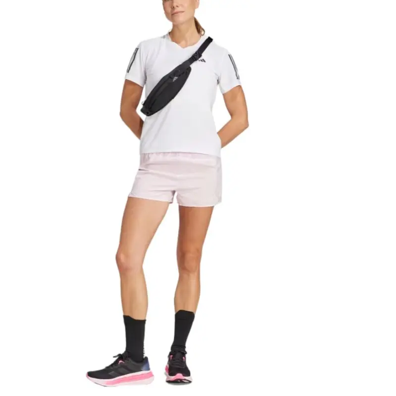 Adidas Women's Own The Run Shorts Clear Pink-3