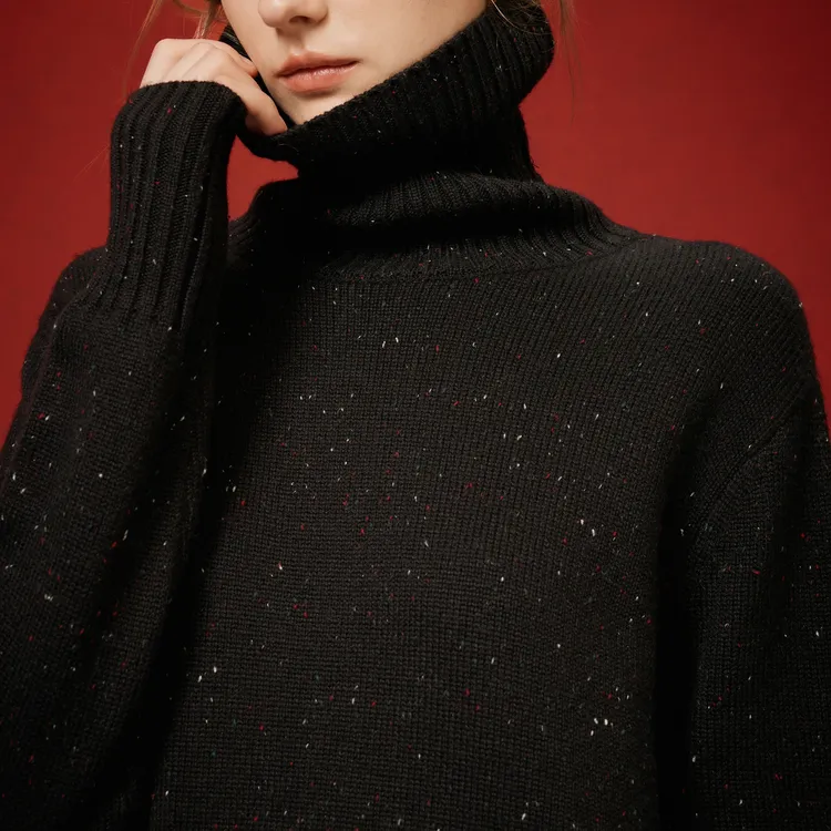 ELLE Long Sleeved Dresses Women's Black-6