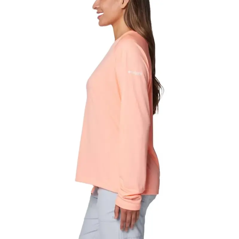Columbia PFG Solar Stream Shirt Women's Tiki Pink-2