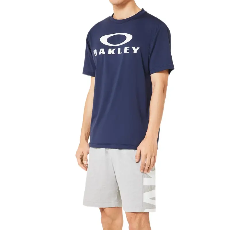 Oakley Enhance Qdevo SS Tee O Bark 4.0 T Shirt Men's Blue-6