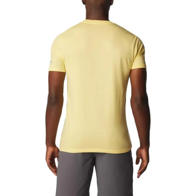 Columbia PFG Upstream T-Shirt Men's Sunshine Yellow-1