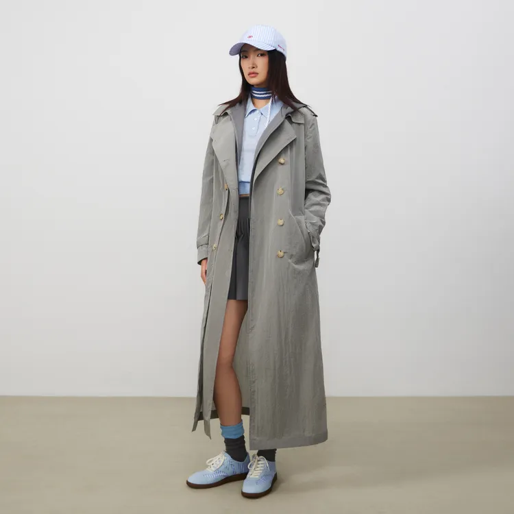 Lost In Echo Trench Coat Women's-9