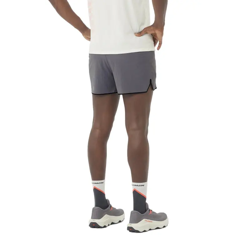 SALOMON SENSE AERO Sports Shorts Men's Gray-1