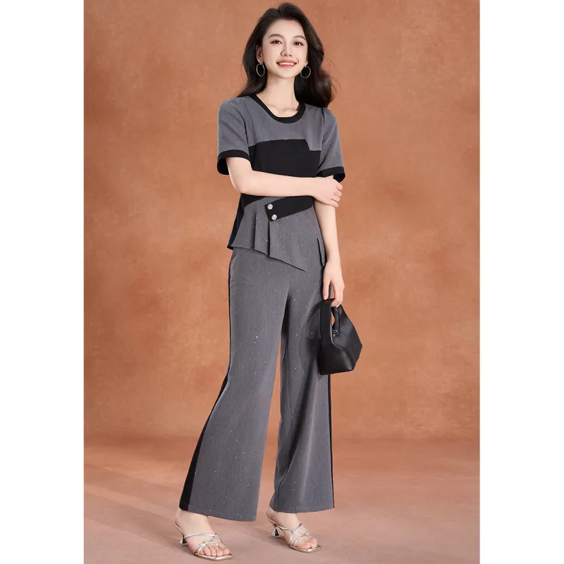 Mylan Casual Suits Women's Gray-2