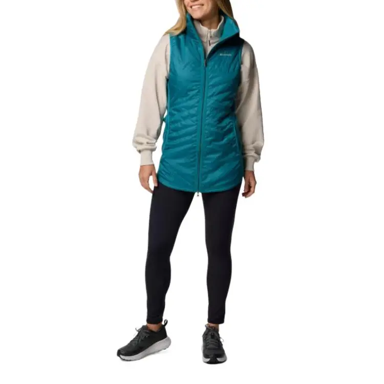 Columbia Mix It Around Vest Women's Turquoise-4