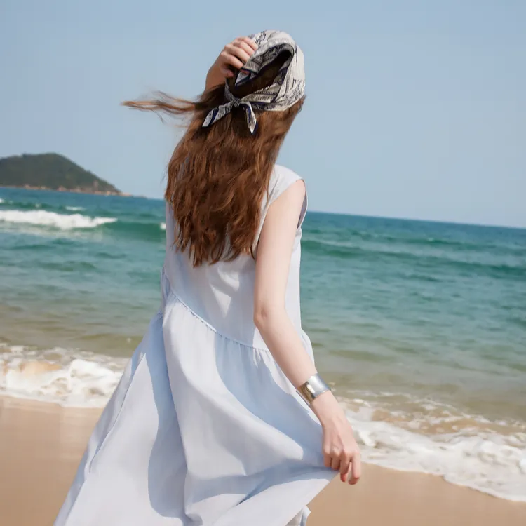 ELLE Sleeveless Dresses Women's-5