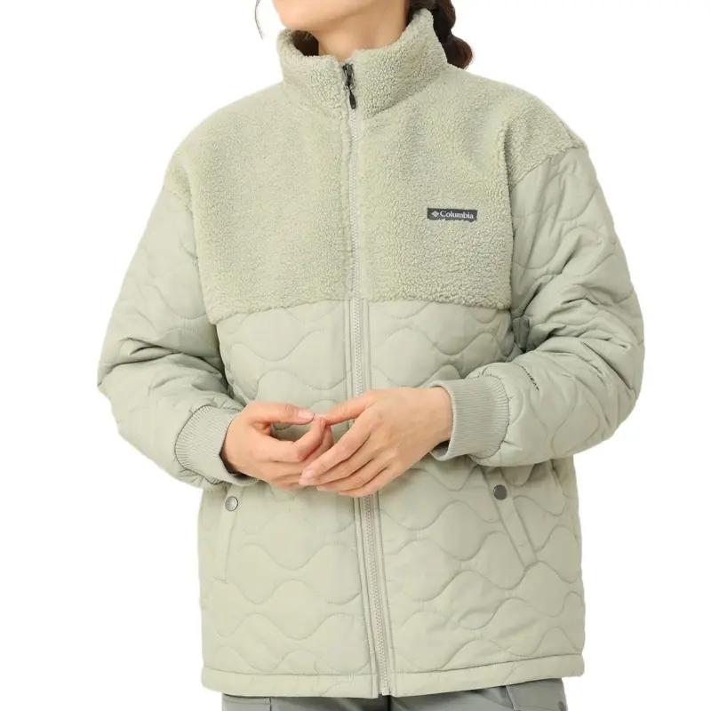 Columbia ESCAPE With W Crystal Bend™ Omni Heat Reflective Jacket Women's Green-2