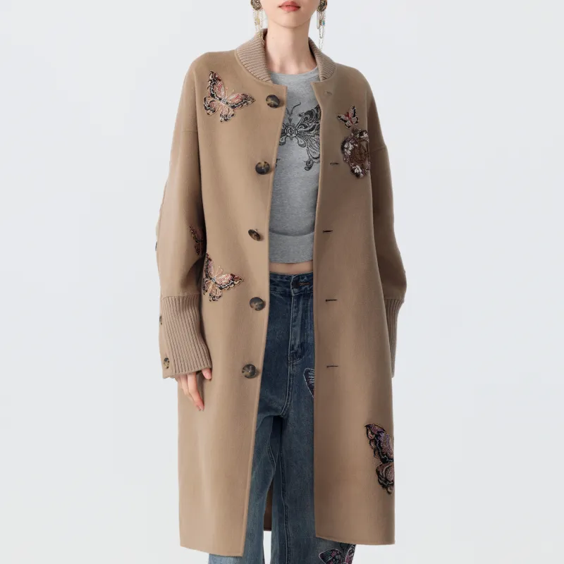 TCH Trench Coats Women's Camel-5