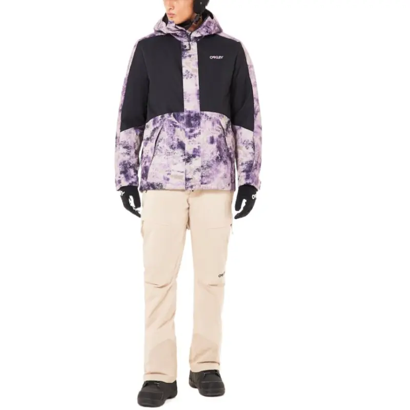 Oakley Jacket Men's Oxidized Print Light Purple-4
