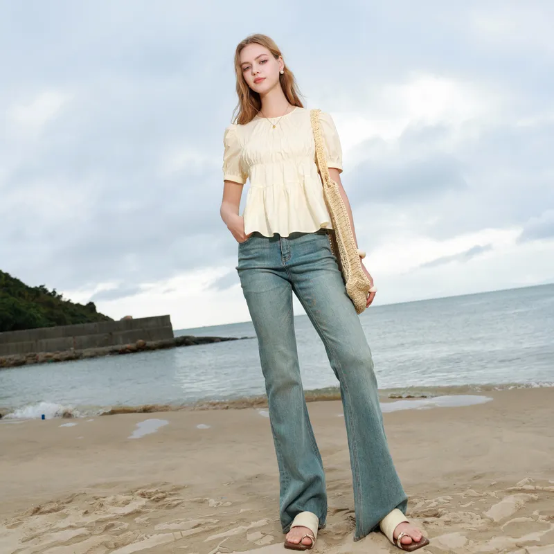 3COLOUR Short Sleeved Shirt Women's-5