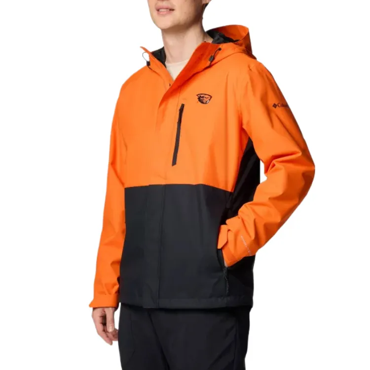 Columbia Jacket Men's Orange Black-2