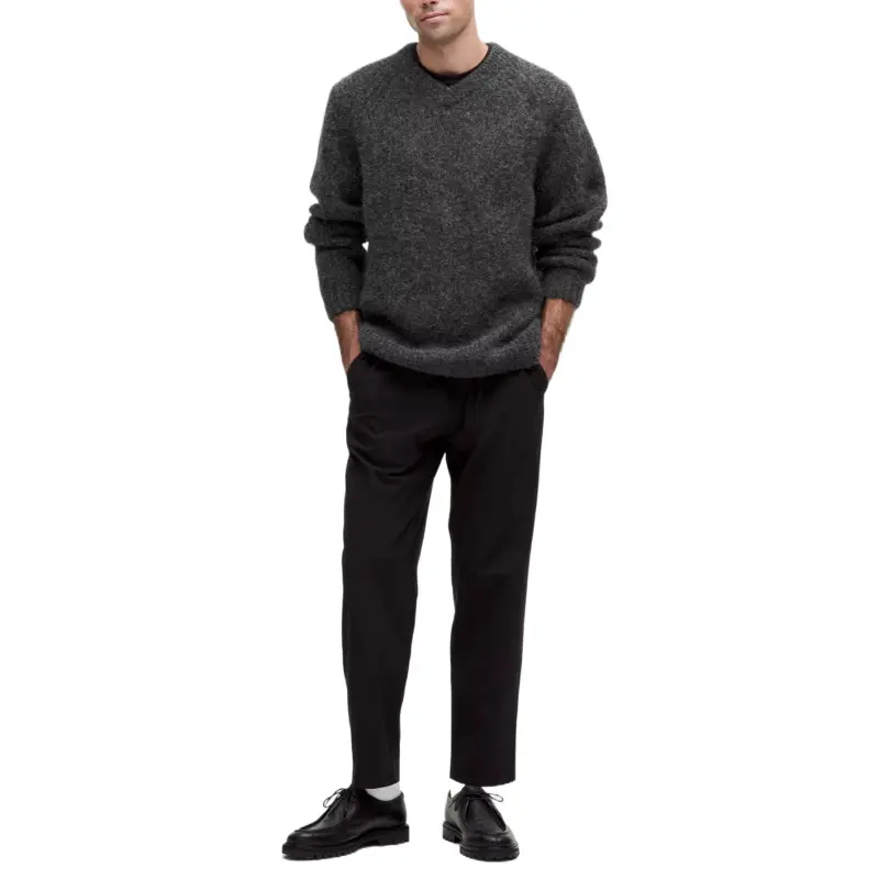 Lululemon Alpaca Wool Blend V Neck Sweater Men's-5